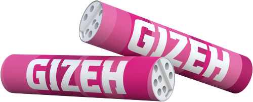 GIZEH Pink Active Filter 6mm (50 Pack)