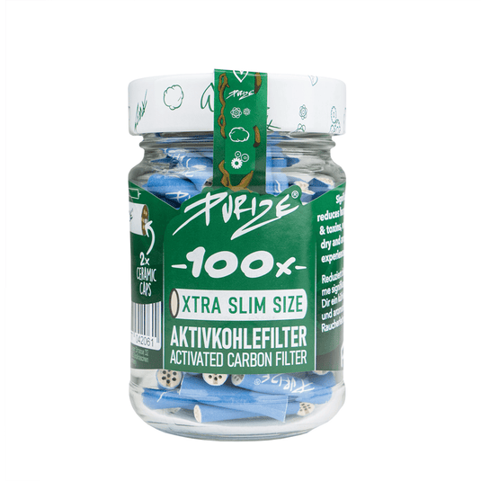 Purize Extra Slim Jar (100 Filters) – Various Colours