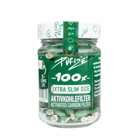Purize Extra Slim Jar (100 Filters) – Various Colours
