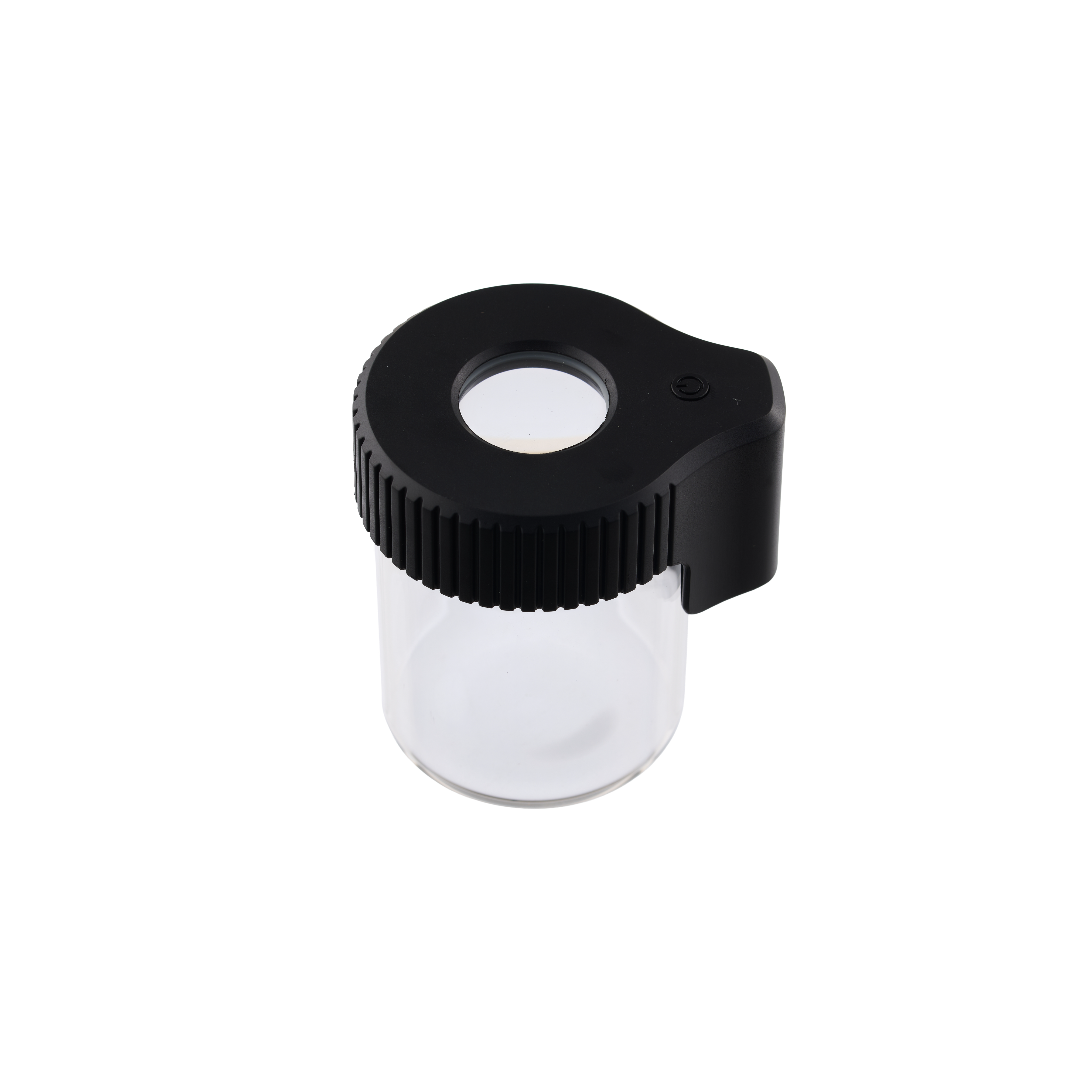 Glass Jar With Magnifying LED
