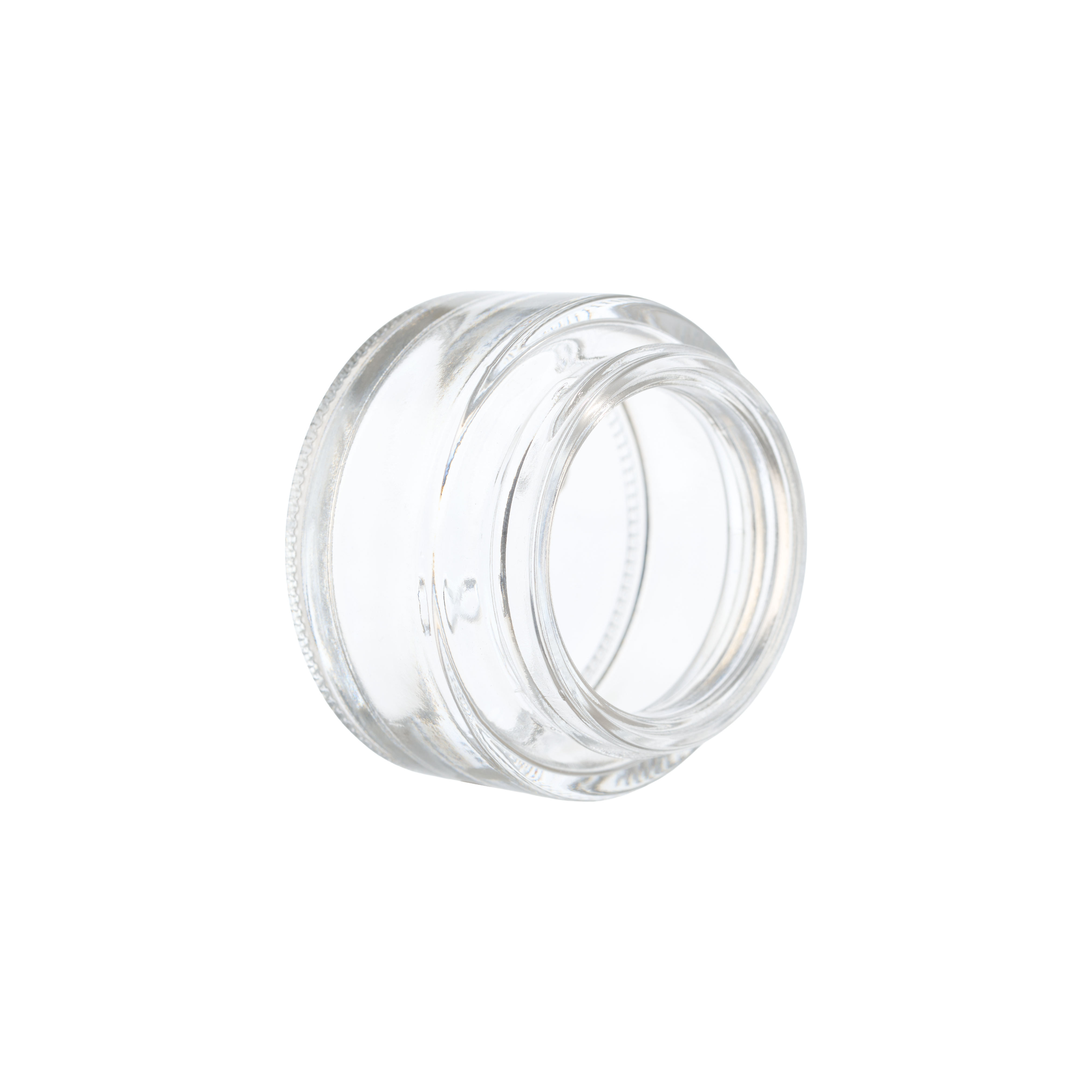 50ml Glass Jar - Black Lid