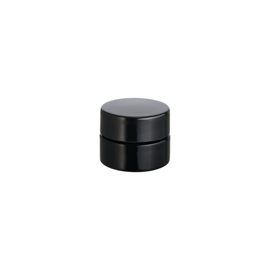 Miron Round Concentrate Jar – Black/Black Lid