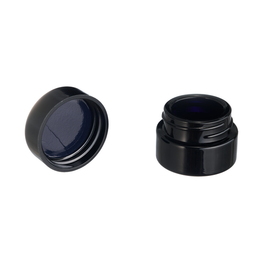 Miron Round Concentrate Jar – Black/Black Lid