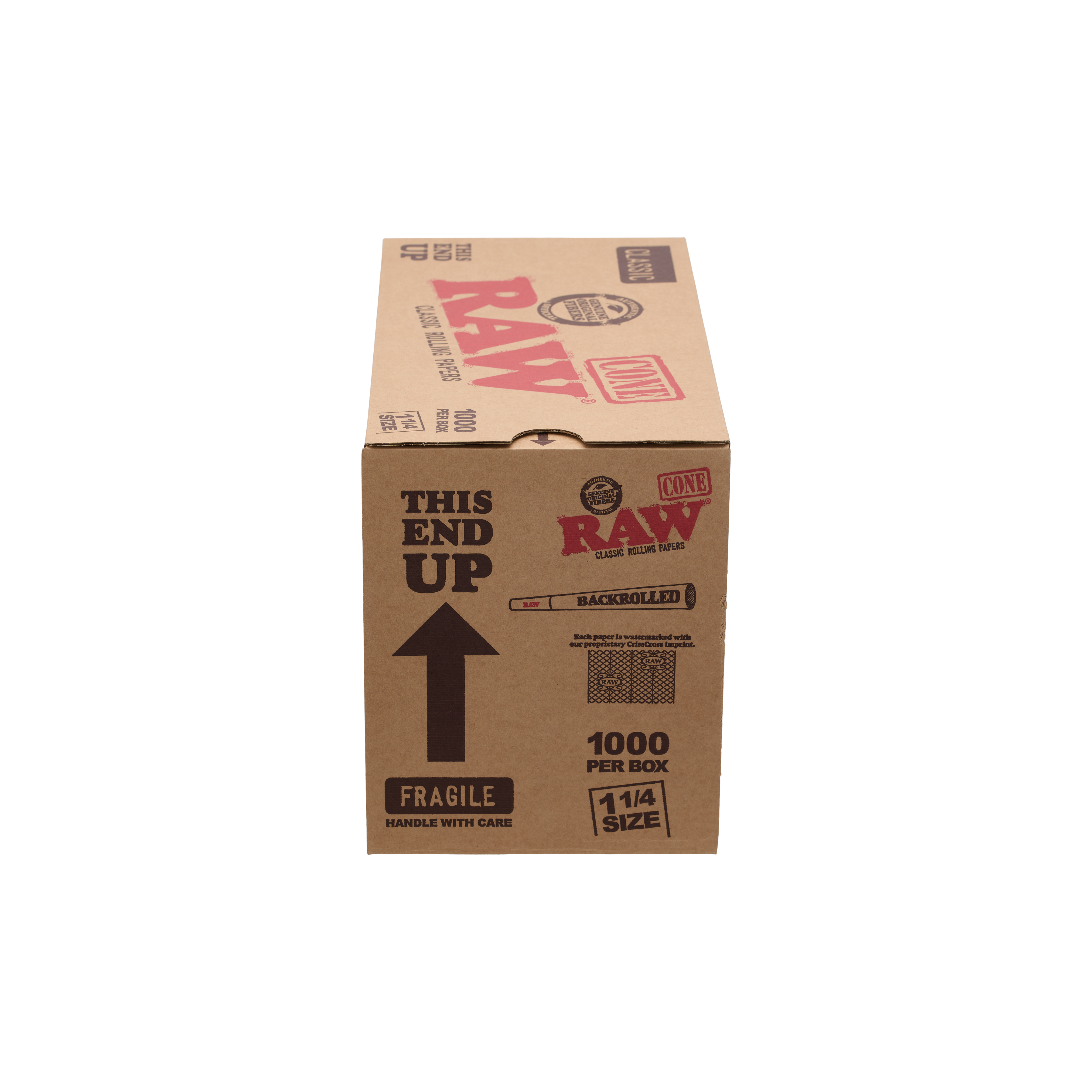 RAW 1¼ Cones (1000 units)