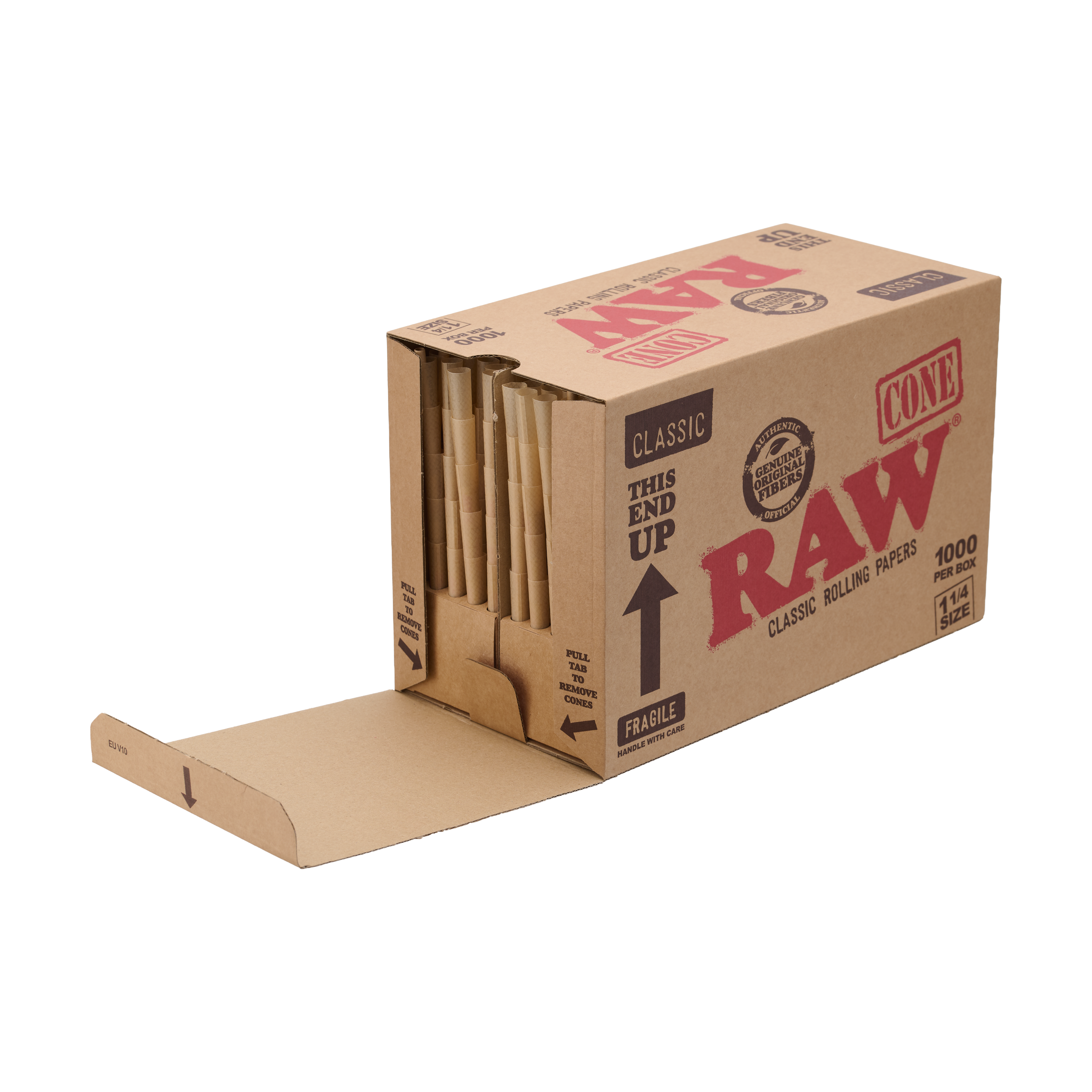 RAW 1¼ Cones (1000 units)