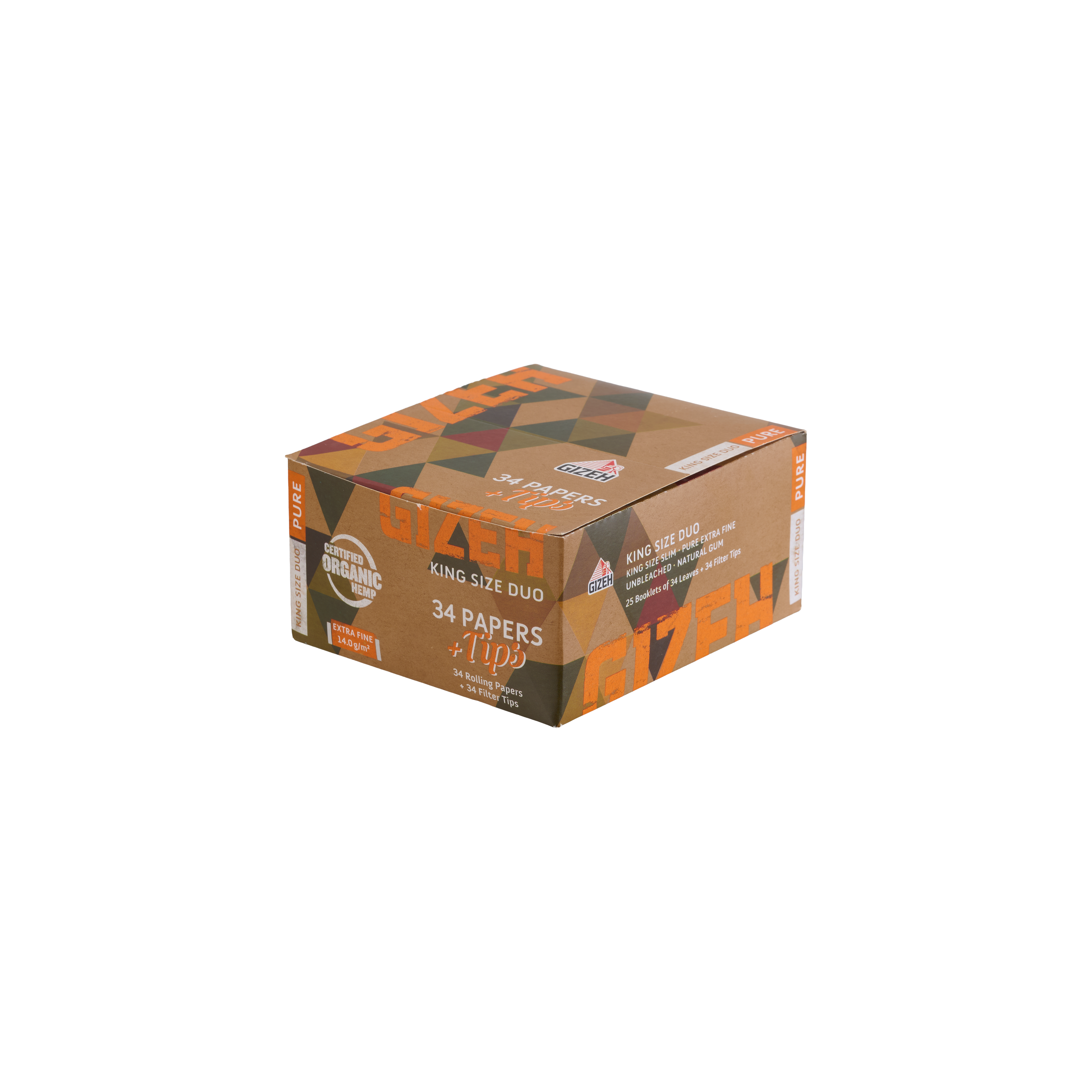 GIZEH PURE King Size Slim + Tips