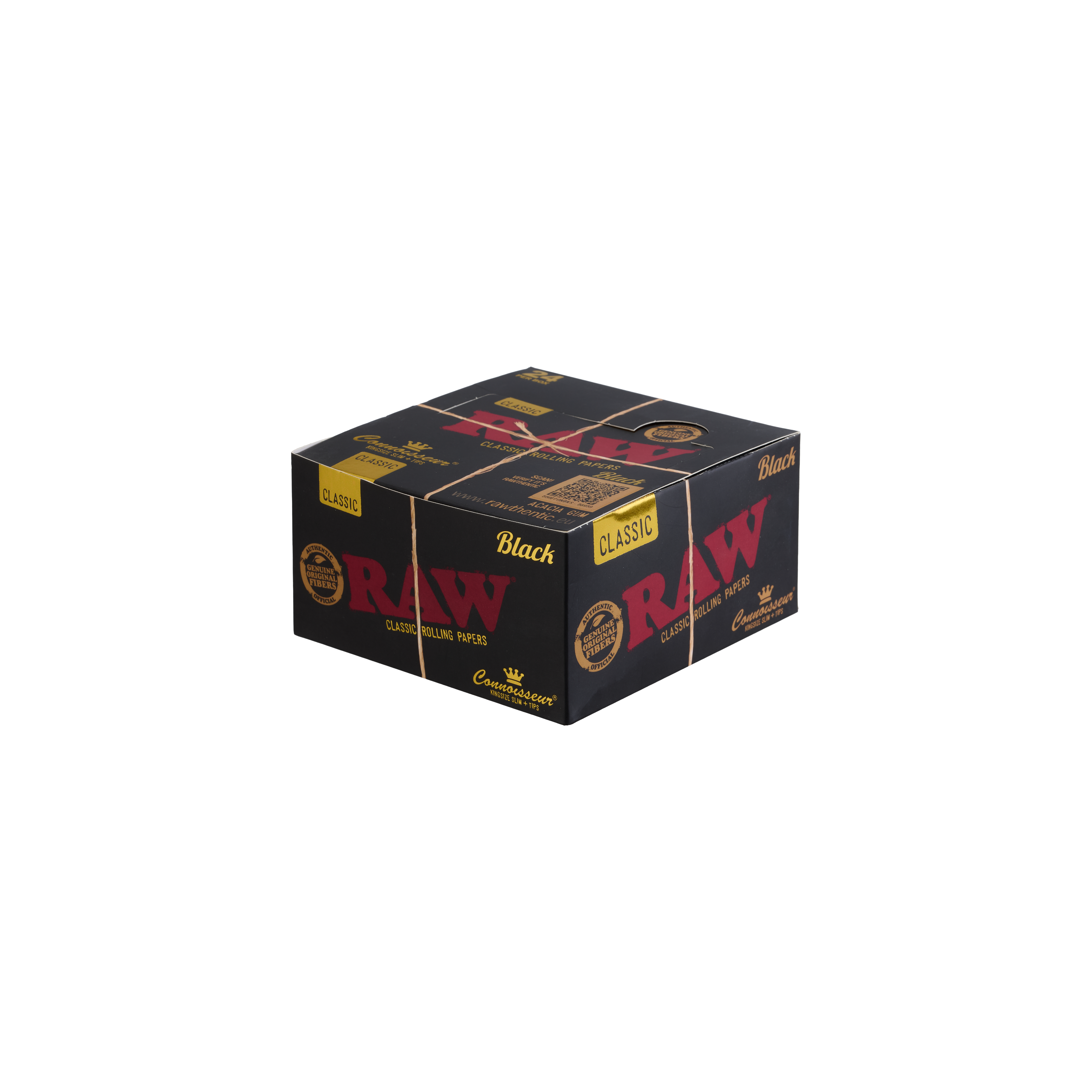 RAW Classic Black King Size (With Tips)