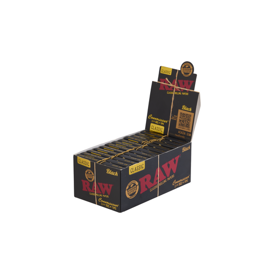 RAW Classic Black 1 1/4 Size