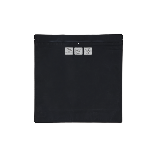 500g CR Mylar Bag – Black