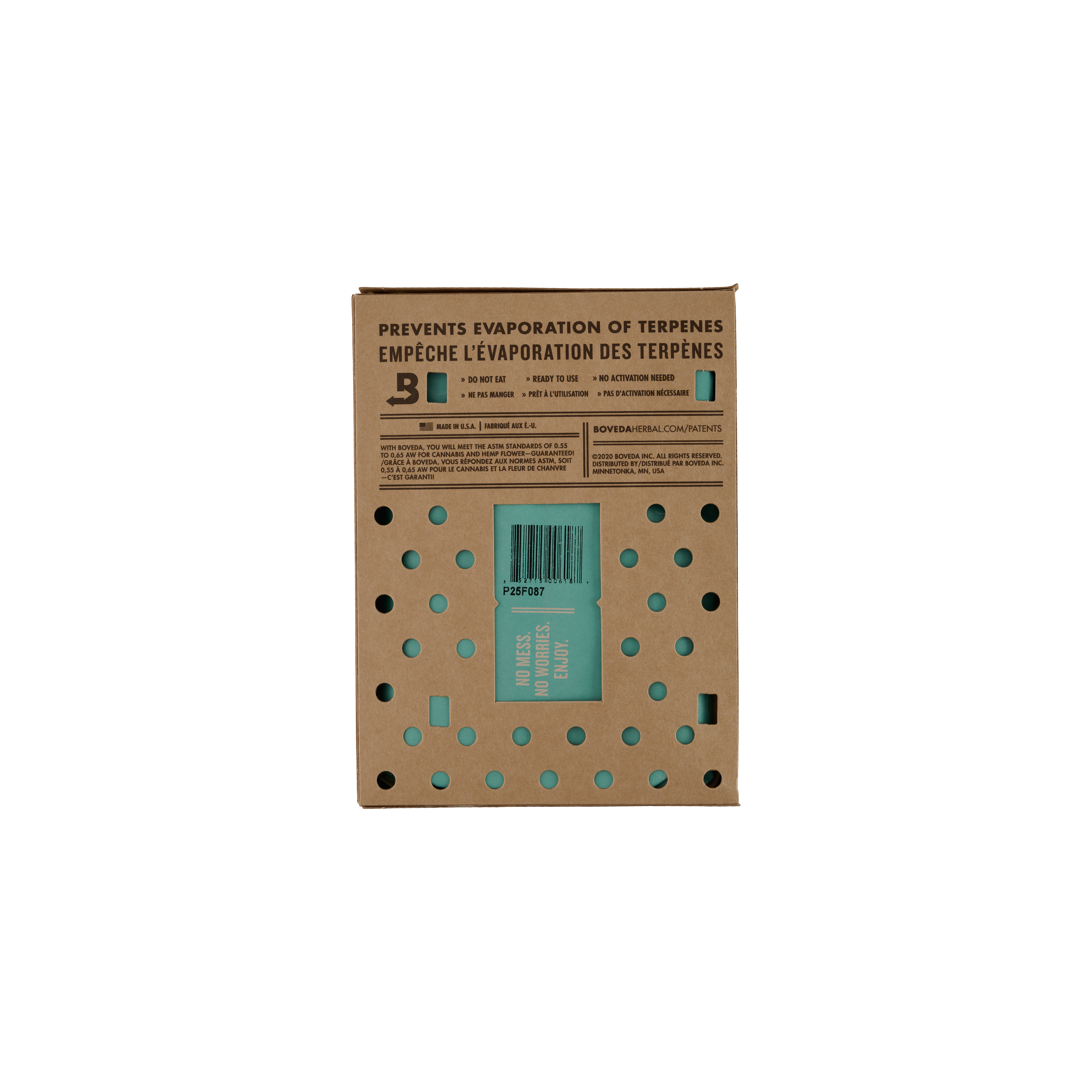 Boveda 320g Humidity Control (62%) - Single Unit
