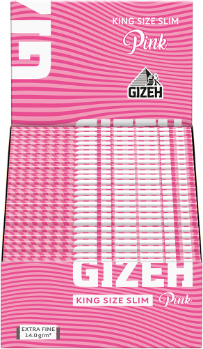 Load image into Gallery viewer, GIZEH All Pink King Size Slim + Tips

