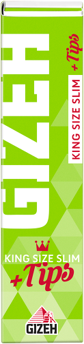 GIZEH King Size Slim Super Fine + Tips