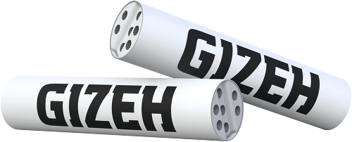 GIZEH BLACK Active Filter 6mm (50 Pack)