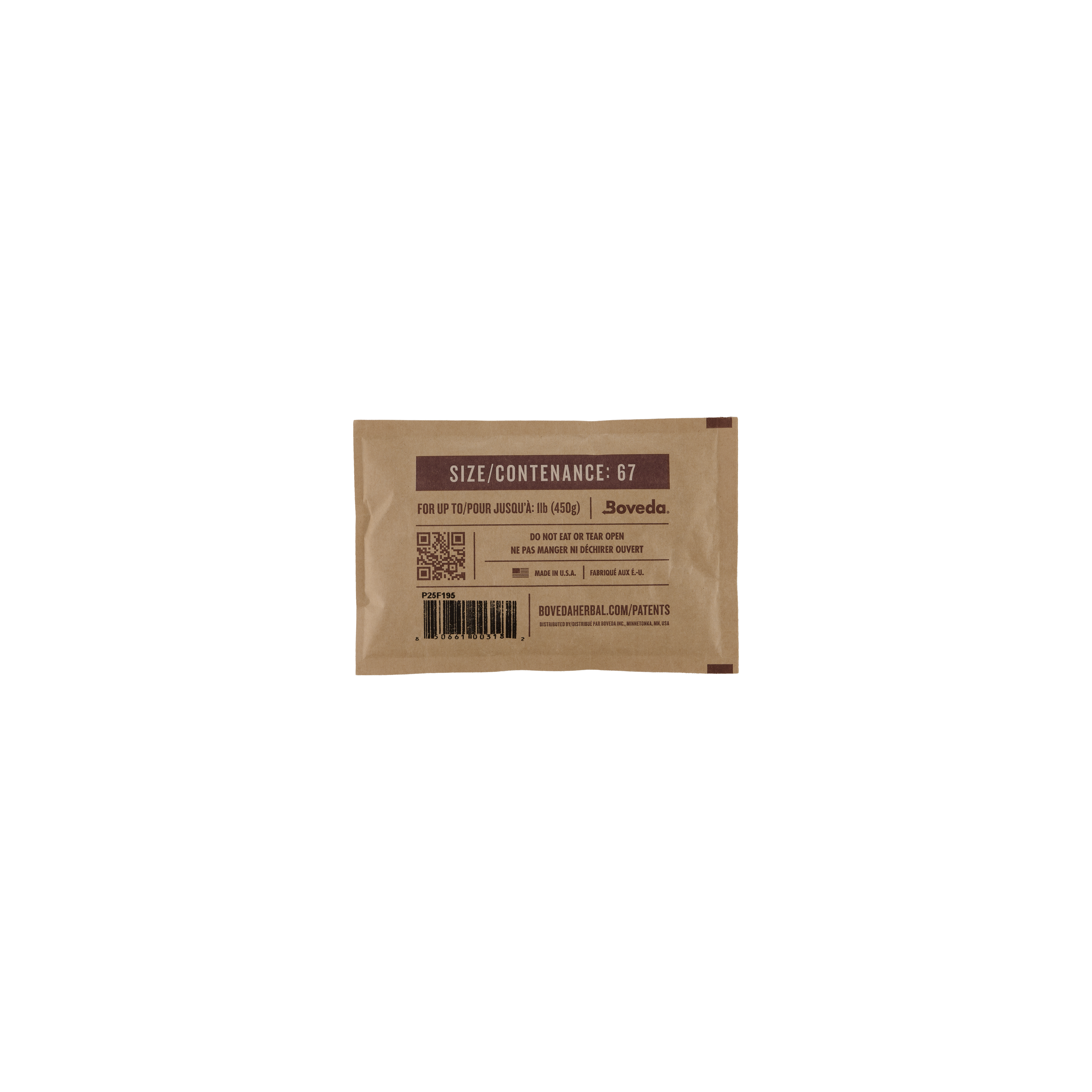 Boveda 67g Humidity Control (62%) - Pack of 10