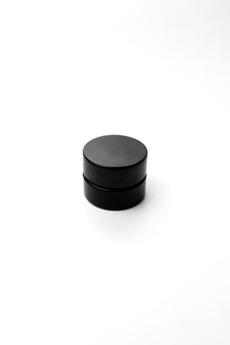 Miron Round Concentrate Jar – Black/Black Lid