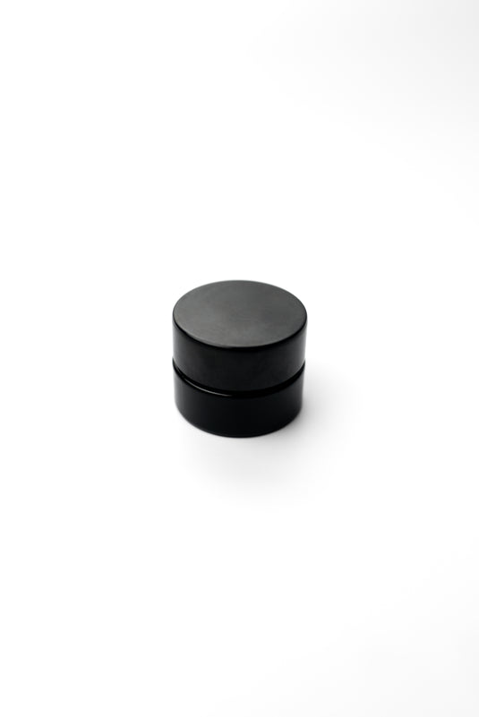 Miron Round Concentrate Jar – Black/Black Lid