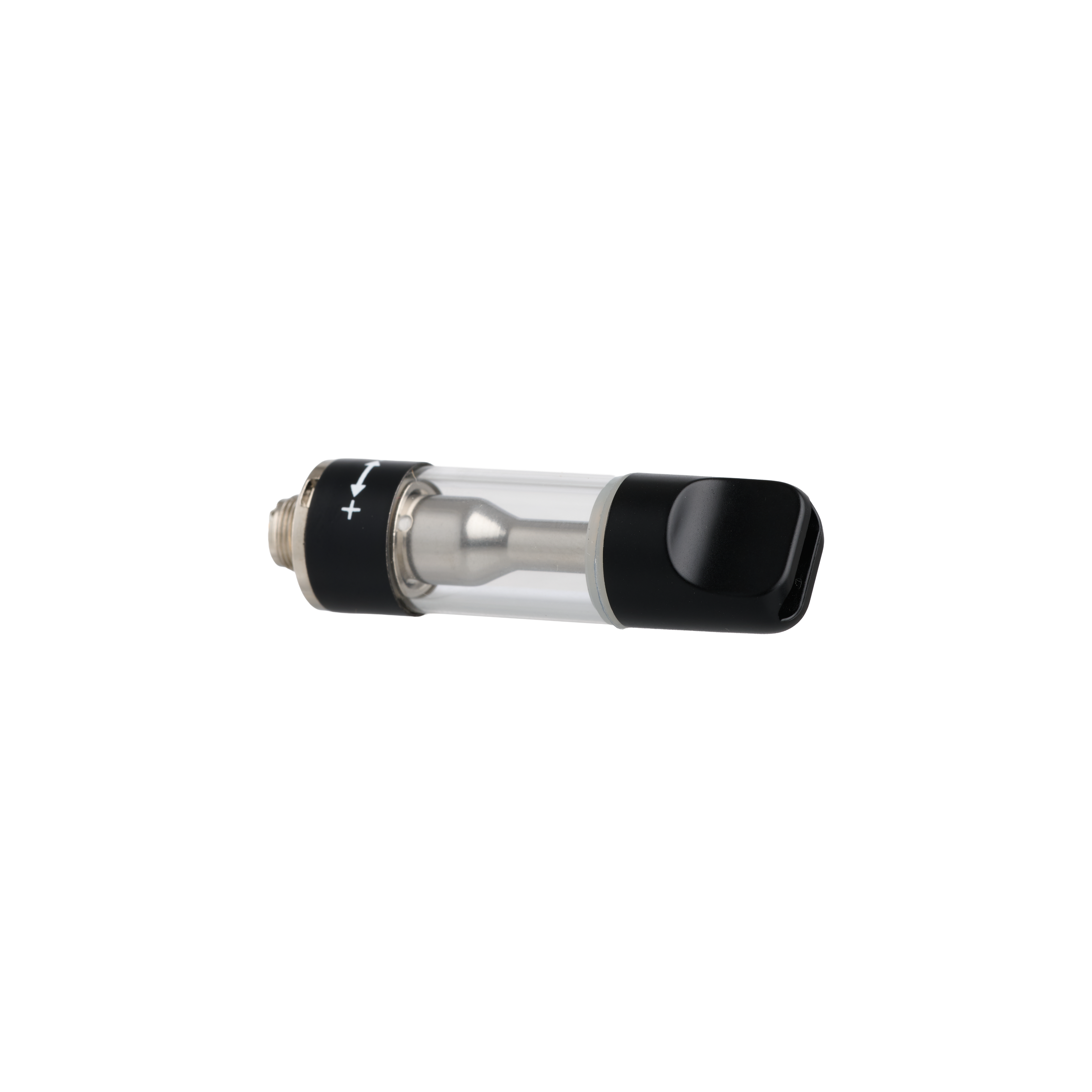 X10A ONE 1.0ml Metal Body Glass Tank 1.3a Plastic Black Duckbill MP - Black