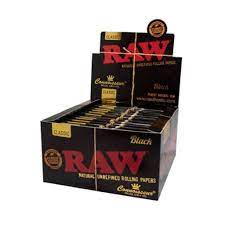 RAW Classic Black King Size (With Tips)