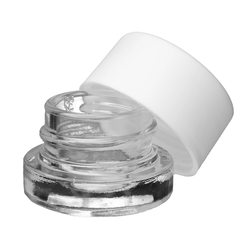 Round Concentrate Jar – White Lid