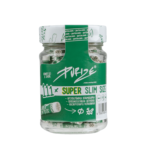 Purize Super Slim Jar (100 Filters) – Green