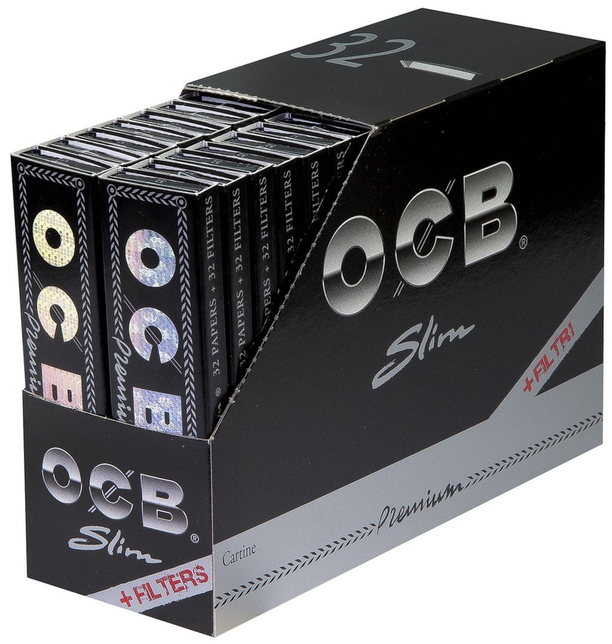 Ocb Wrapper OCB Black Premium Slim King Size (With Tips) | Dank Pack – DankPackZA