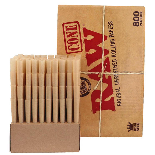 RAW King Size Cones (800 Units)